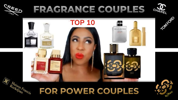 chanel alure, Creed aventus for him, creed aventus for her, MKF bacarat rouge, SBOY, For Him, Fro Her, Cheraye Lewis, Cherayeslifestyle, power couple fragrances