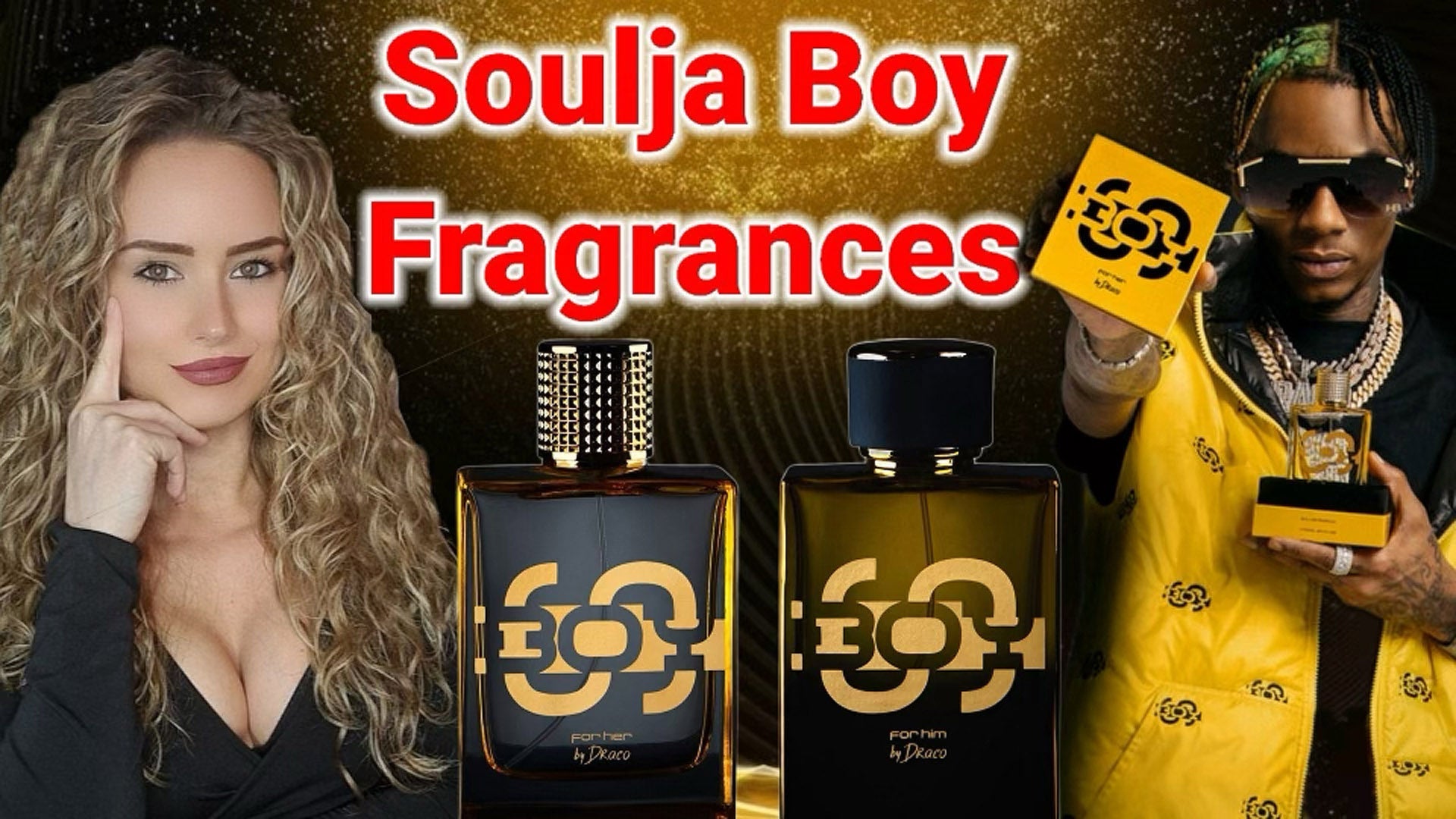 Soulja Boy fragrances SBOY By Draco are the best luxury perfumes. CurlyFragrance Approved 10/10.