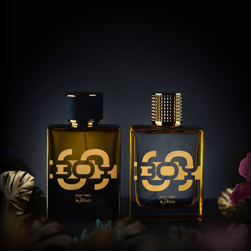 The Power Couple from SBOY By Draco eau de parfum for Him and for Her the spring world 